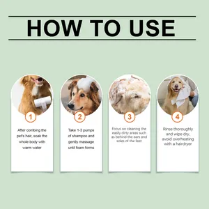 Gedetailleerde stapsgewijze gids voor het gebruik van huisdiershampoo voor hond en kat