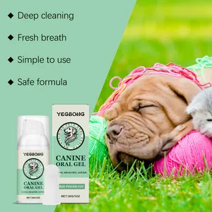 Professional YEGBONG canine oral gel for deep dental cleaning and fresh breath
