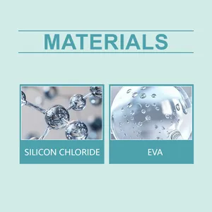 Materialdetails des doppelseitigen Aquarienschwamms mit EVA und Siliziumchlorid-Zusatz