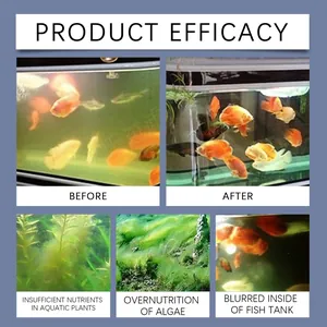 Grafico dei dettagli sull'efficacia delle pastiglie di sale per acquari per acqua limpida