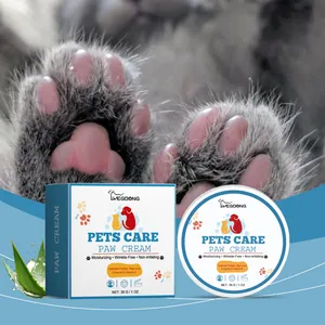 Yegbong Pet Paw Care Cream For Dogs And Cats Moisturizing Paw Pad Balm With Oat Protein Aloe Vera For Cracked Paws