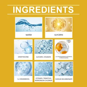 Lista detallada de ingredientes para la coloración de mascotas : glicerina y agua