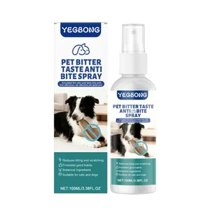 YEGBONG Pet Anti-Bite and Chew Spray for Cats and Dogs, 100ml Training Deterrent