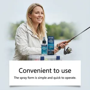 Kriath Fischlockspray zum Angeln, einfach zu bedienende Sprühflasche im Freien.