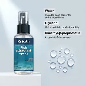 Detaillierte Inhaltsstoffliste für Kriath Fischlockstoff-Spray mit DMPT und Glycerin