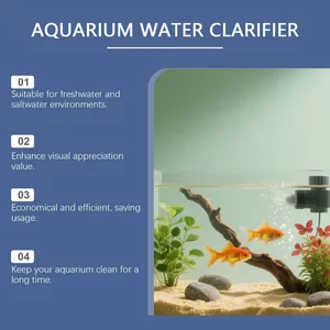 Aquarium water clarifier benefits for clean freshwater and saltwater tanks