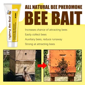 Voor-en-na vergelijking van Yegbong natuurlijke bijenferomoon lokstof 60ml