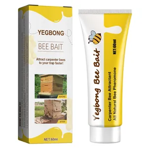 Yegbong 60ml natuurlijk lokmiddel voor houtbijen met verpakking en gel tube set