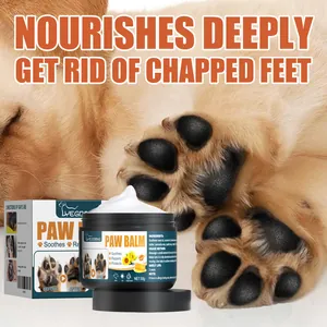 Pet Paw Balm Moisturizing Repairing Cream for Dogs and Cats Soothes Dry Cracked Pads Protective Care for Pet Foot Pads