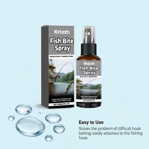 Kriath Fischbiss-Spray 60 ml für einfaches Ködern und Anlocken von Fischen