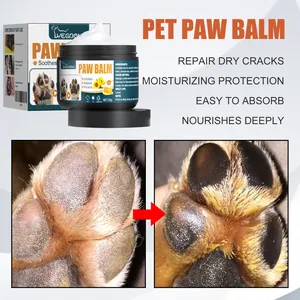 Pet paw balm for dogs and cats to repair dry cracks and provide deep nourishment