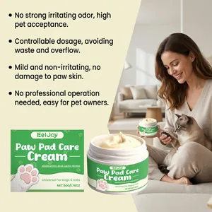EELJOY moisturizing pet paw pad care cream with lightweight texture for cats and dogs