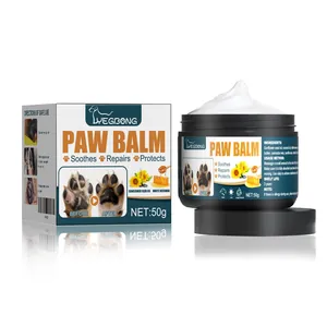 Natural pet paw balm 50g by Yegbong for soothing and repairing cracked dog paws