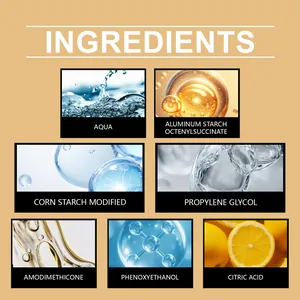 Vista detallada de la lista de ingredientes del spray suavizante para mascotas