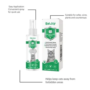 Detaillierte Merkmale von EelJoy 100ml Katzen-Abwehrspray mit Zitrusduft auf Naturbasis