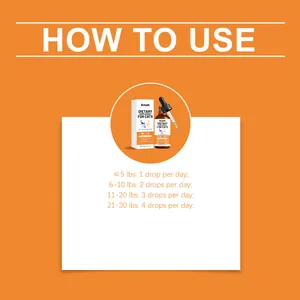 Detailed usage instructions and daily dosage guide for Kriath cat dietary supplement