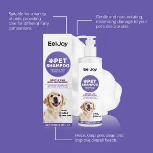 EelJoy 100ml mildes Haustiershampoo für Hunde und Katzen mit reichhaltiger Schaumstruktur