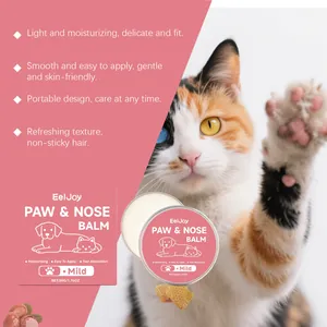 Baume EelJoy pour les pattes et le nez des chats et chiens, hydratant.