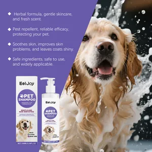 EelJoy mildes Hundeshampoo für Hunde und Katzen, verwendet bei einem Golden Retriever