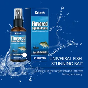 Spray d'appât liquide aromatisé Kriath 60ml avec emballage et description de fonction