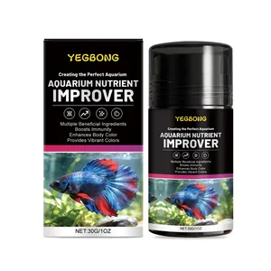 Professioneller YEGBONG 30g Aquarium Nährstoffverbesserer für Fischfarbe und Immunität