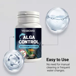 Detailansicht des YEGBONG Aquarienreinigers für Algenkontrolle und sauberes Wasser im Becken.