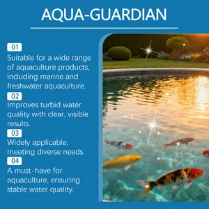 Aqua-Guardian Algizid für klares Aquarien- und Teichwasser sowie Wasserpflege.
