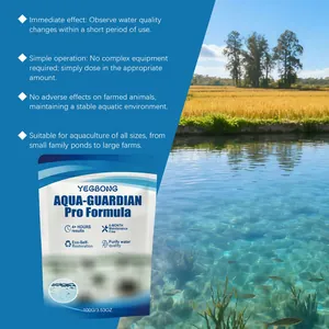 Yegbong Aqua-Guardian Wasserreiniger und Algenentferner für Aquarien, 100g Beutel.