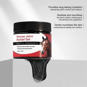 Gel professionale per sollievo articolare del cavallo per muscoli e idratazione della pelle