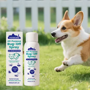 YEGBONG Insektenschutzspray für Hunde und Katzen im Freien mit milder Formel 100ml