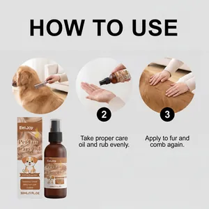 Guide détaillé étape par étape sur l'utilisation de l'huile de soin EelJoy animaux