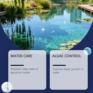 Detailansicht der Vorteile von Aquarienwasserpflege und Algenkontrolle für Teiche