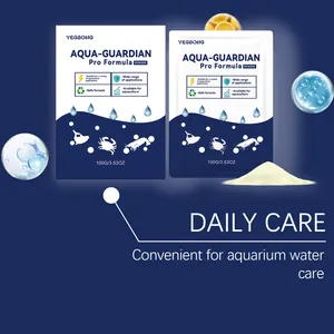 Polvere YEGBONG AQUA-GUARDIAN per la purificazione e cura quotidiana dell'acqua dell'acquario