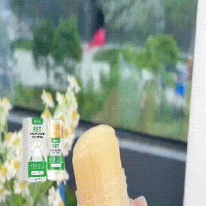 Close-up detail of EELHOE moisturizing pet paw and nose balm stick for dogs and cats