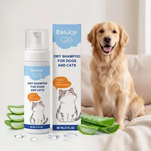 Eeljoy Waterless Pet Shampoo Foam Rinse Free Cleanser For Dogs And Cats Gentle Deodorizing Dry Wash Cleaning Supplies