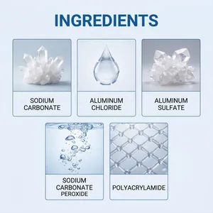 Detaillierte Inhaltsstoffliste für Aquarium-Algenentferner-Tabletten mit Natriumcarbonat