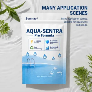 Detailansicht von Somnao Aqua-Sentra Wasserklärer für Aquarien und Teiche 100g Beutel