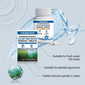 Eigenschaften von YEGBONG Algen- und Moosentfernungstabletten für Süßwasseraquarien