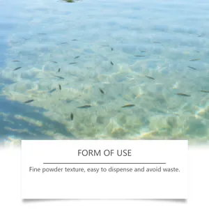 Klares Teichwasser nach Verwendung von Wasserklärpulver, fischsicher.