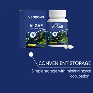 YEGBONG Algen-Entferner-Tabletten in kompakter 100g-Packung zur Lagerung