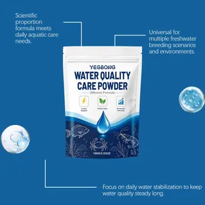 Infografik-Detail von YEGBONG Wasserpflegepulver für stabile Aquarienwasserwartung