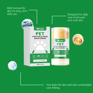 Professional EelJoy pet paw and nose balm cream with Vitamin E for moisturizing pet skin
