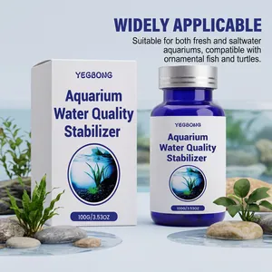 YEGBONG aquarium water quality stabilizer in 100g bottle and branded box packaging