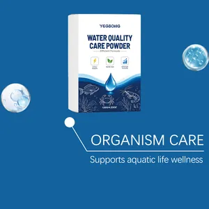 Detailansicht der Vorteile des Wasserqualitätspulvers für das Wohlbefinden der Organismen.