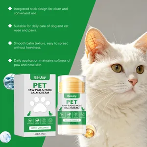 EelJoy pet paw and nose balm stick detail with Vitamin E for dogs and cats care
