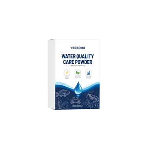 YEGBONG Effizientes Wasserpflege-Pulver 120g für kristallklares Aquarium und Fischgesundheit