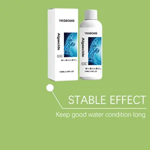 100ml Aquarium-Algenvernichter Flasche und Box zur Reinigung von trübem Wasser