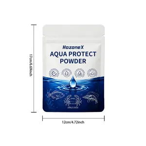 HozoneX Aqua Protect Pulver Packungsgröße im Detail mit 17cm x 12cm Abmessungen