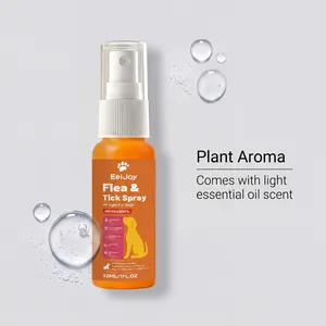 Spray EelJoy anti-puces et tiques pour chiens avec arôme naturel de plantes, 30ml