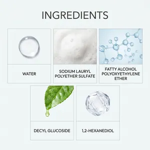 Lista detallada de ingredientes para el limpiador de arneses para mascotas